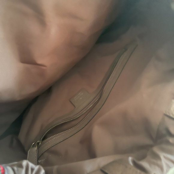 Gucci Neo Vintage Drawstring Beige Gg Supreme Canvas Backpack - Picture 3 of 3